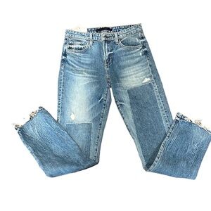 Joe’s Jeans. The Lara mid rise cigarette ankle jean.  Size 25